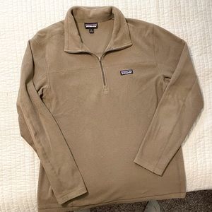 Patagonia quarter zip fleece pullover